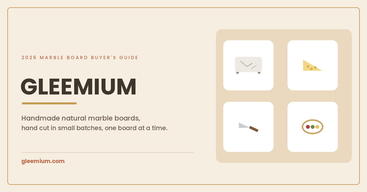 Top 5 marble chopping board shops in Australia 2026 guide by Gleemium