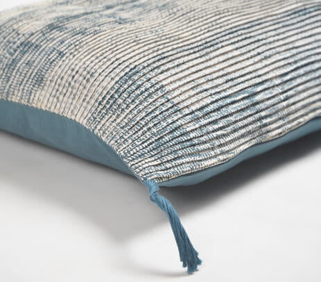 Green lumbar cushion cover lifestyle shot