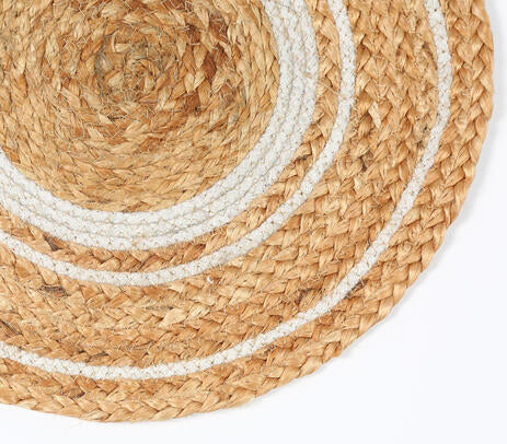 Jute placemats full set view
