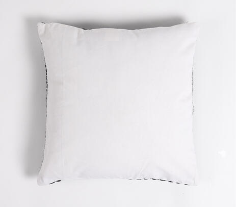Polyester cushion cover in a styled room