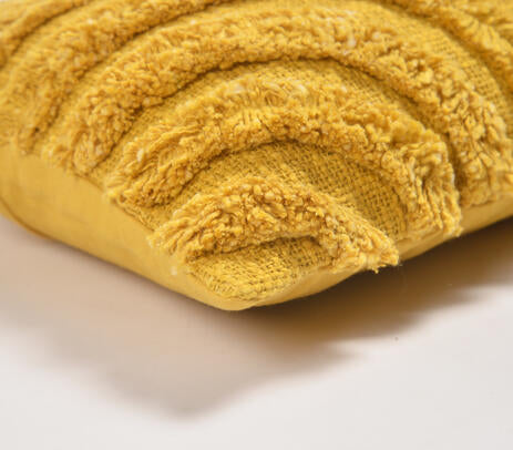 Handwoven Cotton Lumbar Cushion Cover