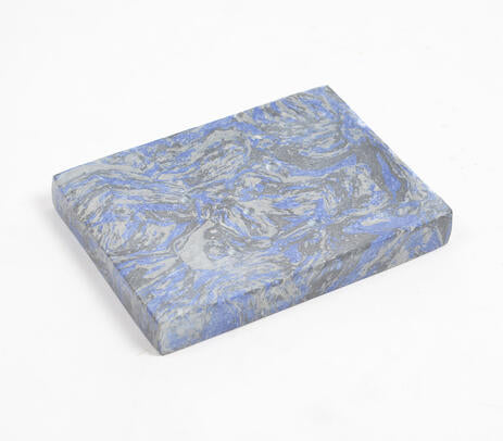 Stone soap dish angled product shot