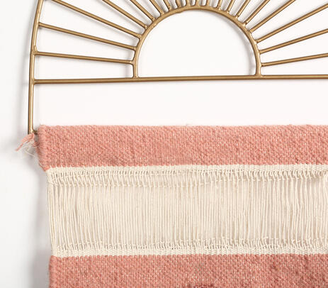 Pastel fringe wall hanging lifestyle shot