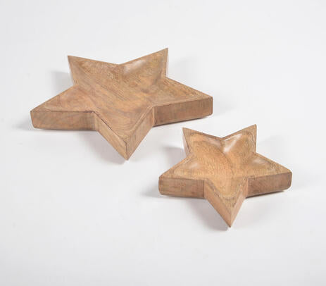 Star shaped trays full set view