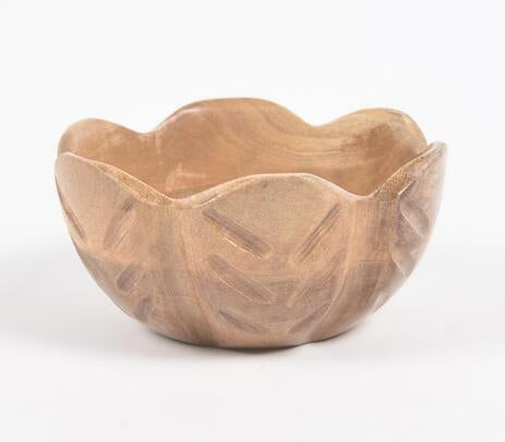 Pistachio nut bowl full view