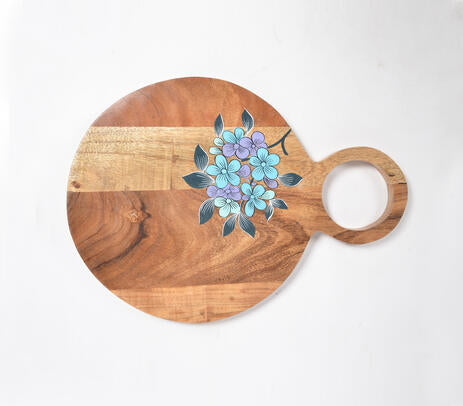 Painted chopping board full view