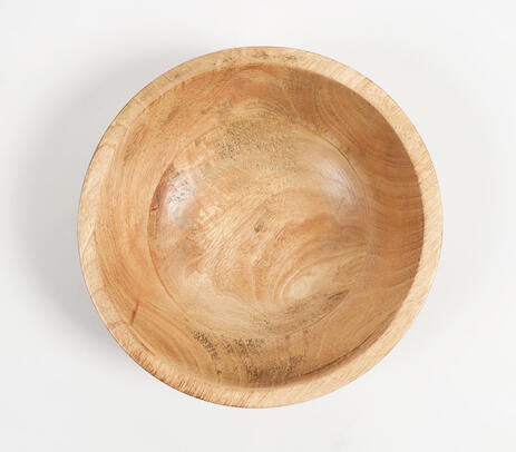 Burnt wood bowl base detail