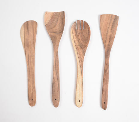 Acacia spoon set product photo