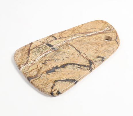 Marble cheese board base detail