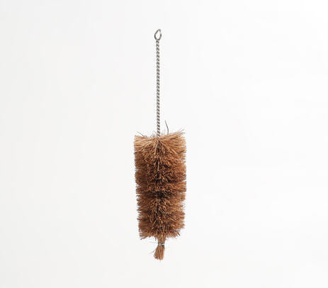 Handmade Coconut Fiber Bottle Cleaner – Eco-Friendly Natural Brush for Bottles & Jars