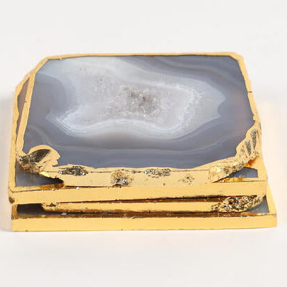 Agate coasters full set view