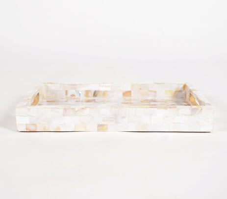 Mother of pearl tray full view