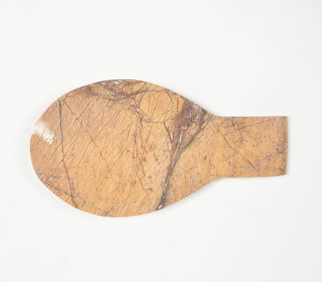 Ochre marble spoon rest lifestyle shot