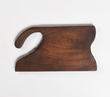 Acacia chopping board back side