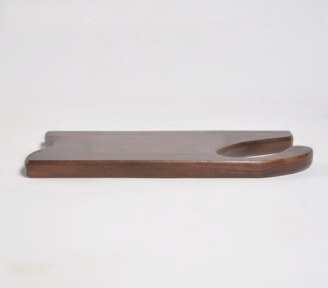 Acacia chopping board paired with kitchen items