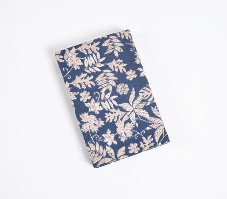 Vintage fabric journal full view