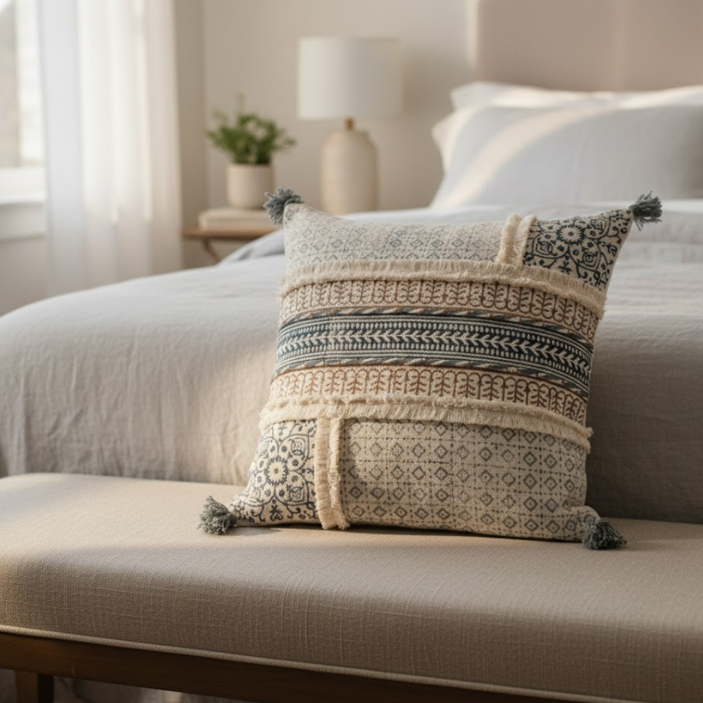 Bold maximal cushion cover front view