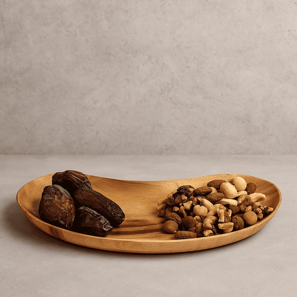 Bean Shaped Tray | Classic Neem Wood Handmade Serving Tray