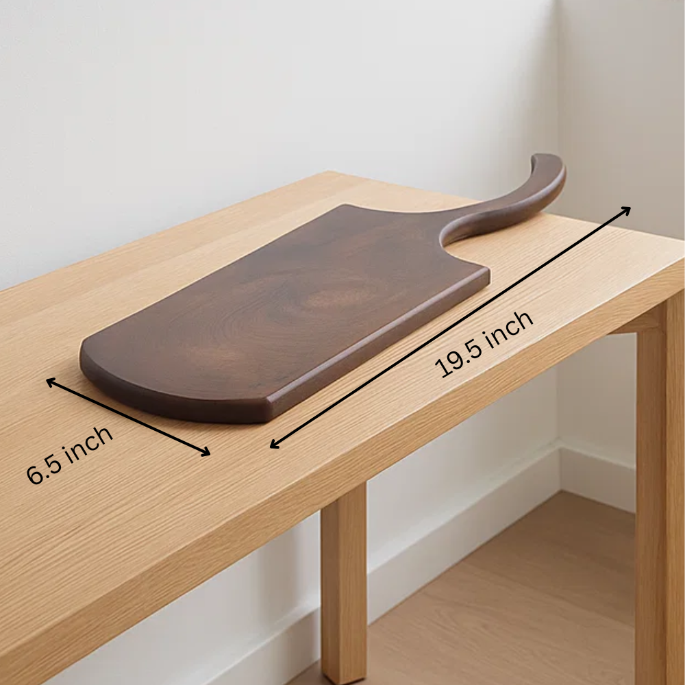 Antibacterial chopping board side view