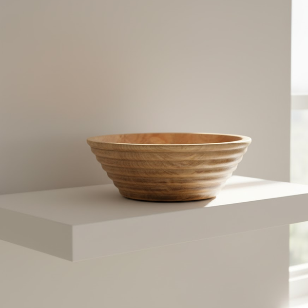 Burnt Wood Bowl | Handcrafted Earthy Gift of the Earth