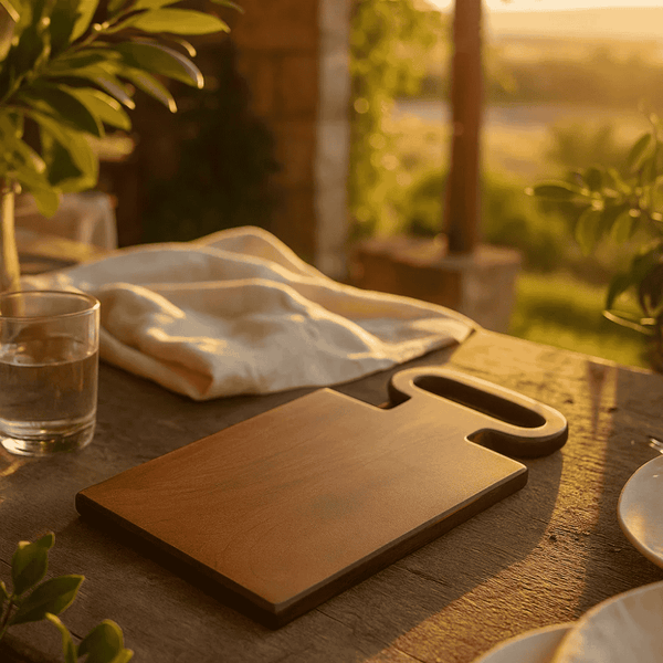 Wooden Cheese Board | Natural Handcrafted Cutting Board