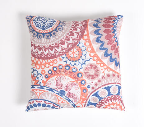 Polyester cushion cover lifestyle shot