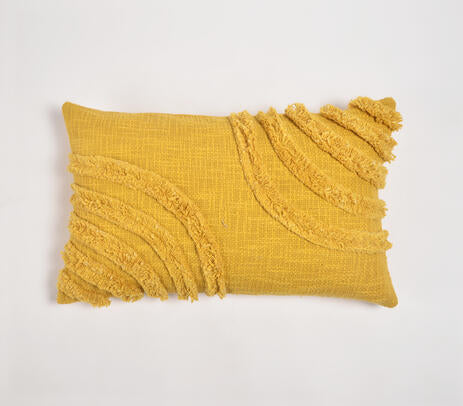 Handwoven Cotton Lumbar Cushion Cover