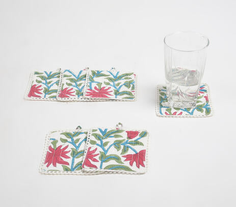 Botanical coasters lifestyle shot