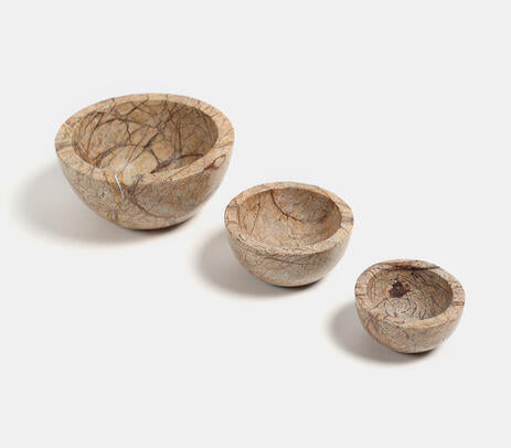 Marble bowls set lifestyle shot