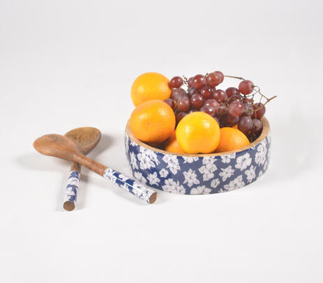 Hibiscus bowl set lifestyle shot