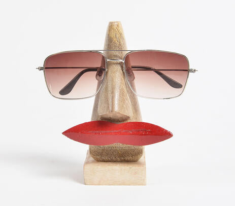 Wooden spectacle holder product photo