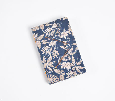 Vintage fabric journal product photo