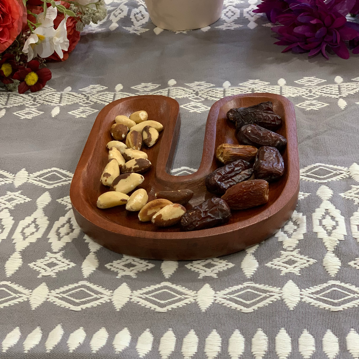 Magnet shaped platter back side