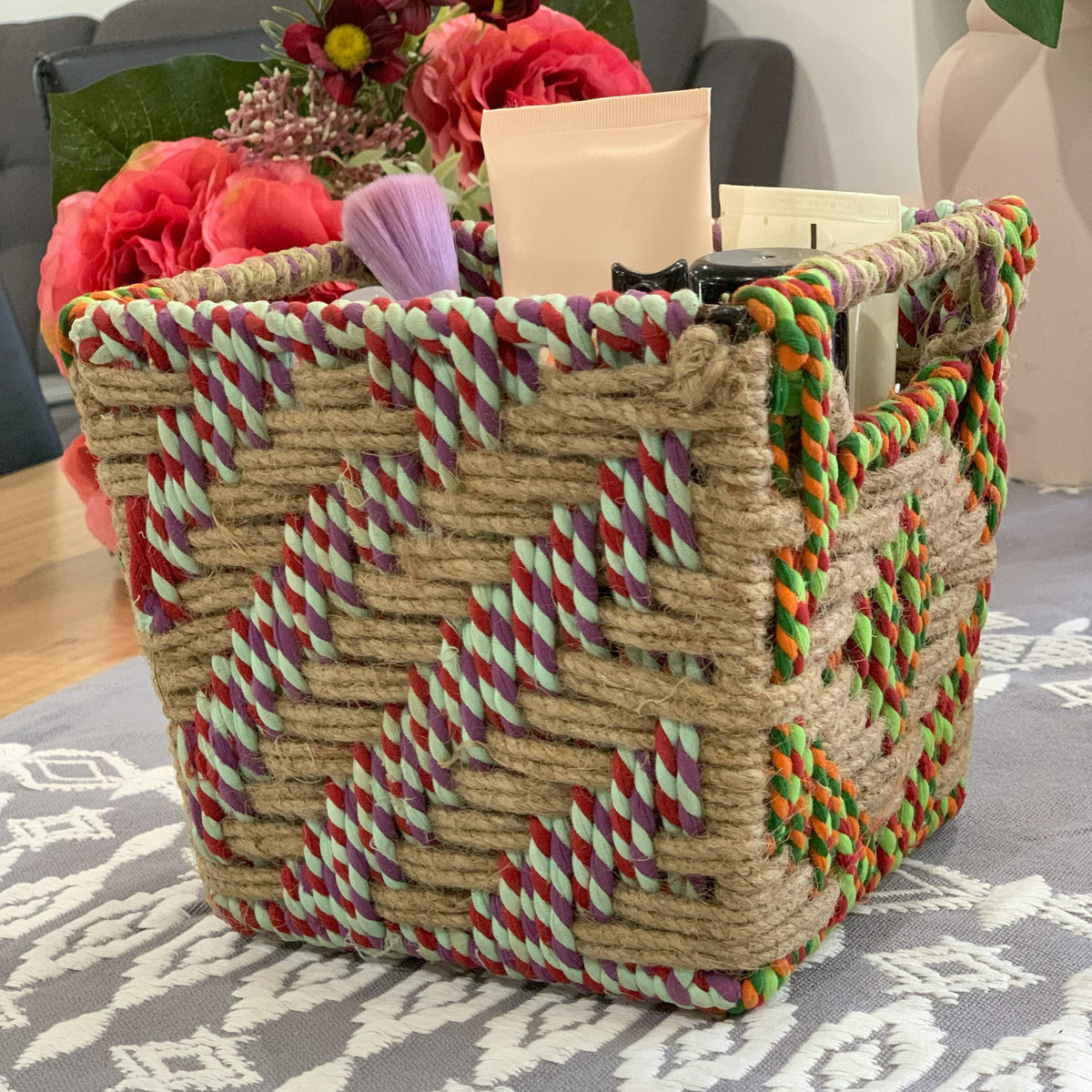 Twill basket full view