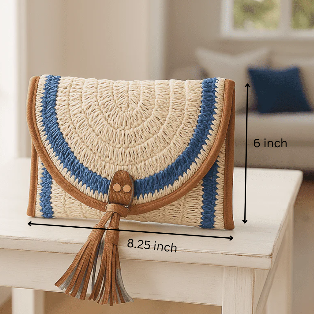 Detail of the PU tassels