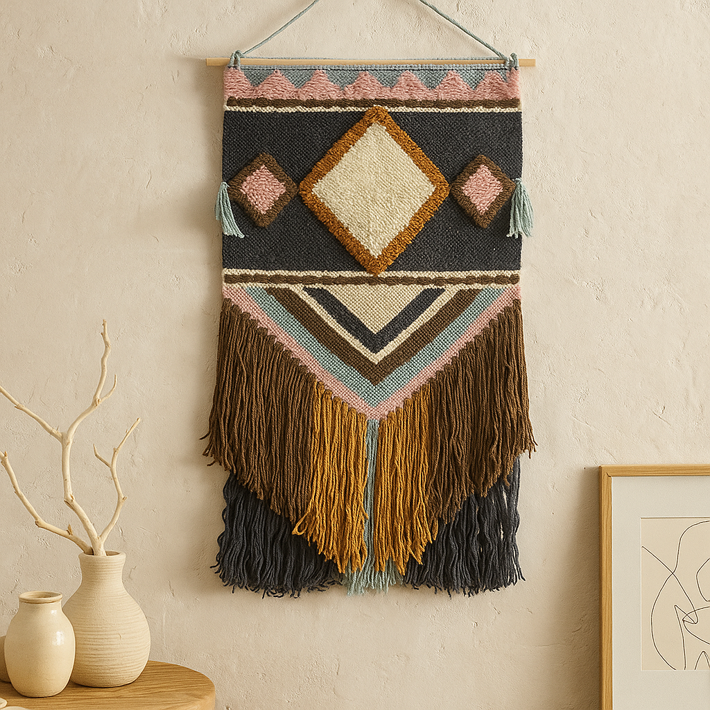 Boho Wall Hangings & Artistic Decor