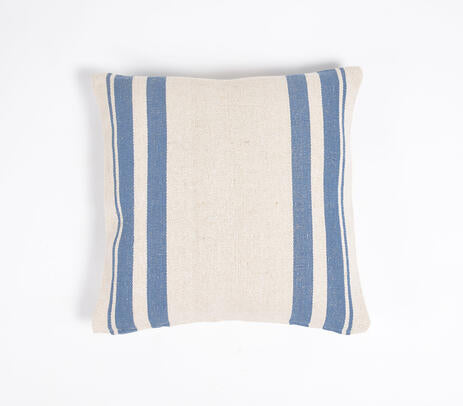 YarDyed Cotton Striped Cushion Cover
