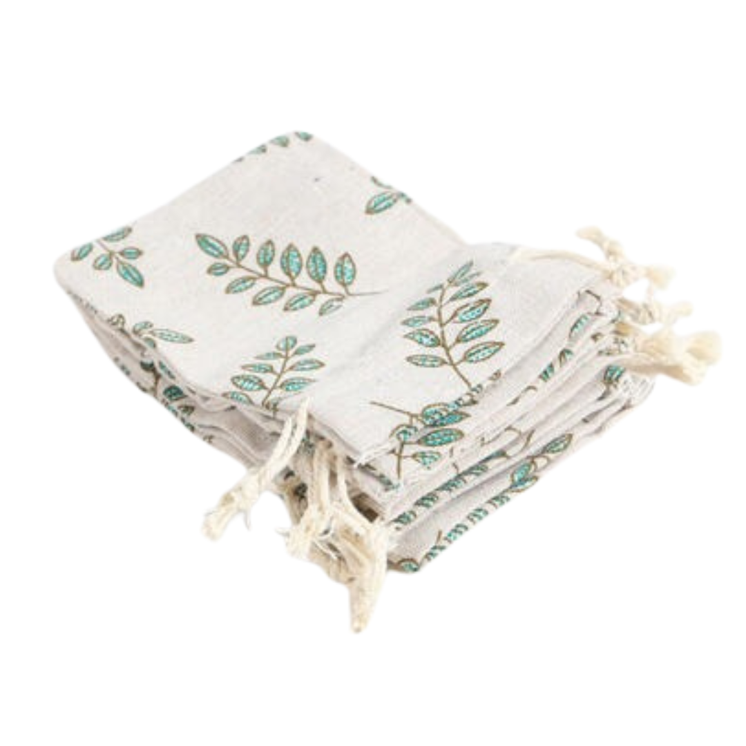 Screen Printed Pentacle Motif Cotton Napkin