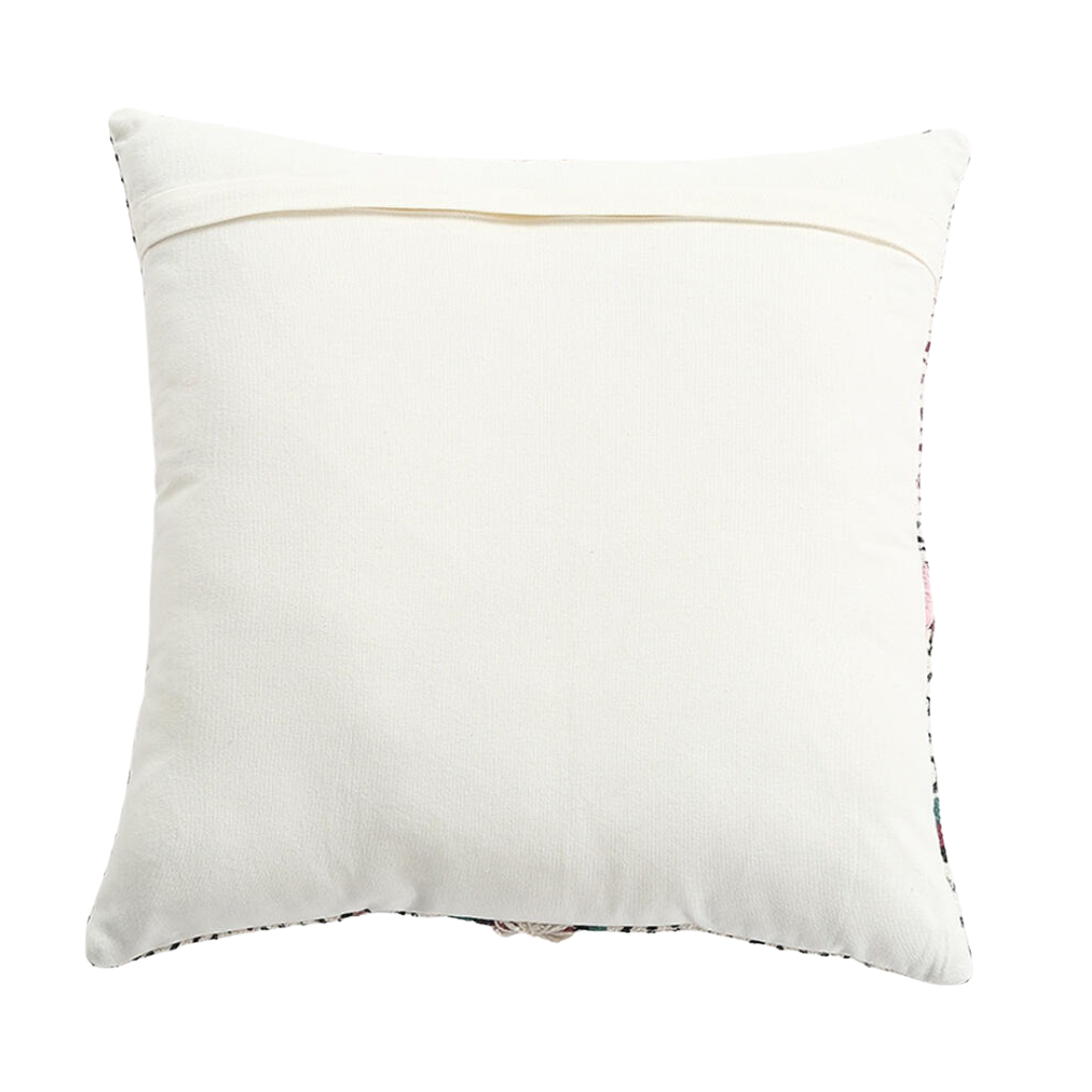 Blazed Amber Cotton Cushion Cover – Handwoven
