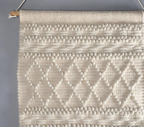 Fringed Woolen Wall Hanging