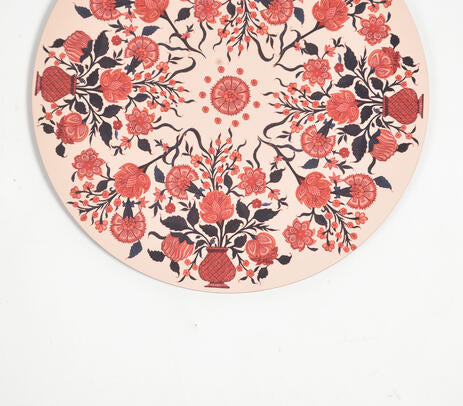 Vintage Botanical Laminated MDF &amp; Cork Trivet