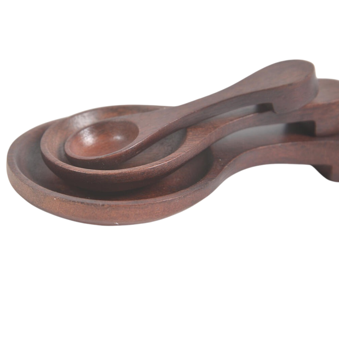 Wooden Classic Measuring Spoons – Eco-Friendly Aussie (Set of 3)