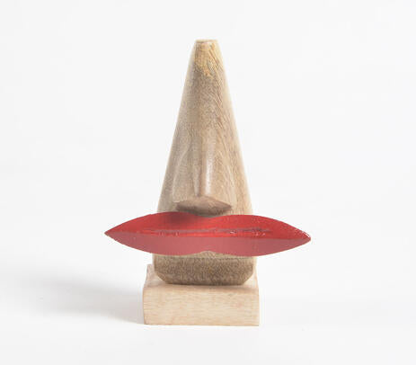 Bold Lips Wooden Spectacle Holder