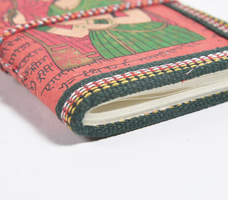 Recycled Ethnic Hand Painted Paper Journal