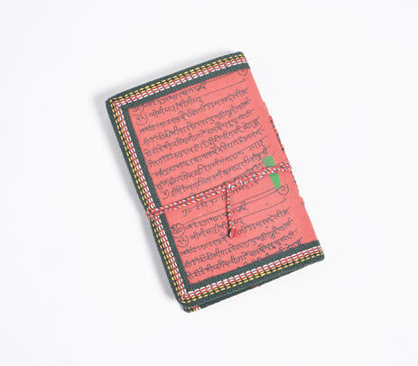 Recycled Ethnic Hand Painted Paper Journal