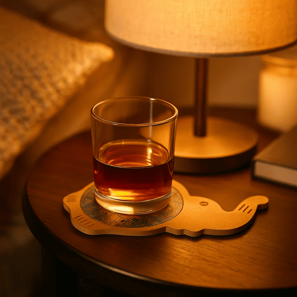 Recycled Circuit Board MDF Elephant Coaster