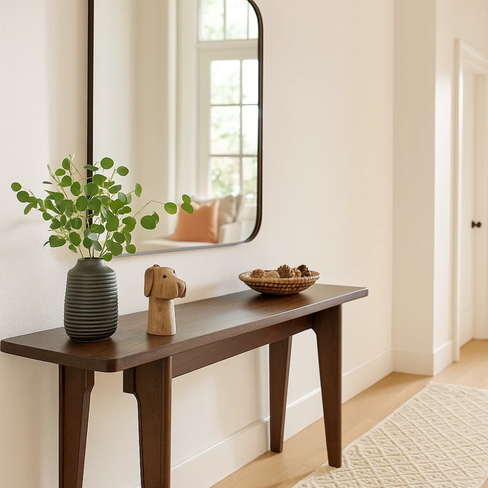 Sculpted Distinguished Dog Wooden Tabletop Figurine