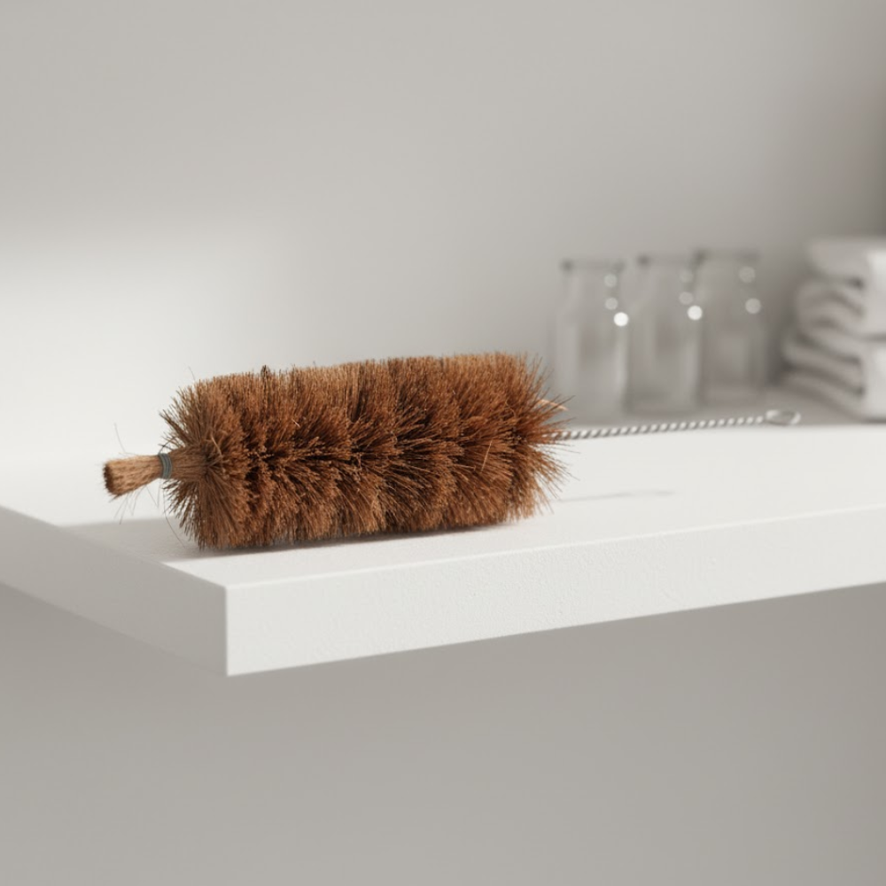 Handmade Coconut Fiber Bottle Cleaner – Eco-Friendly Natural Brush for Bottles & Jars