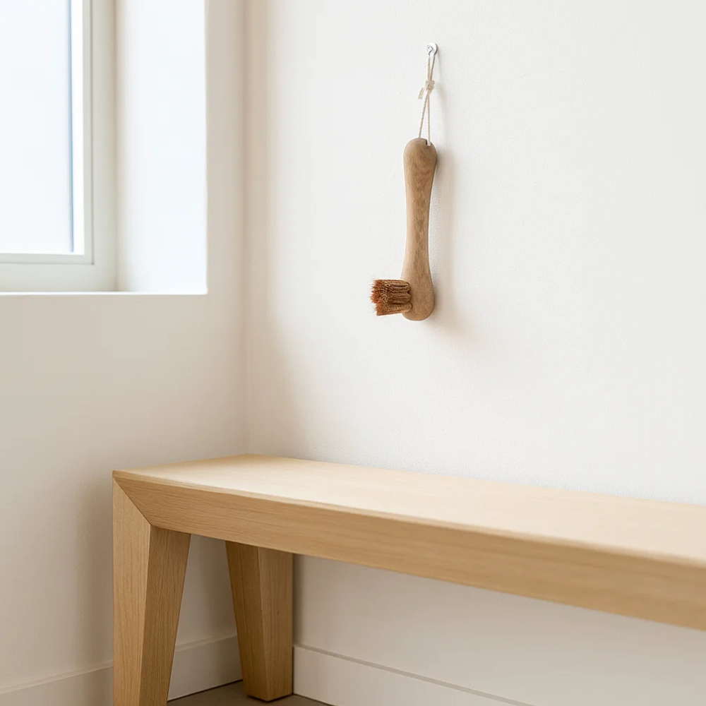 Handmade Coconut Fiber Cleaning Brush – Eco-Friendly Natural Scrubber for Household Use