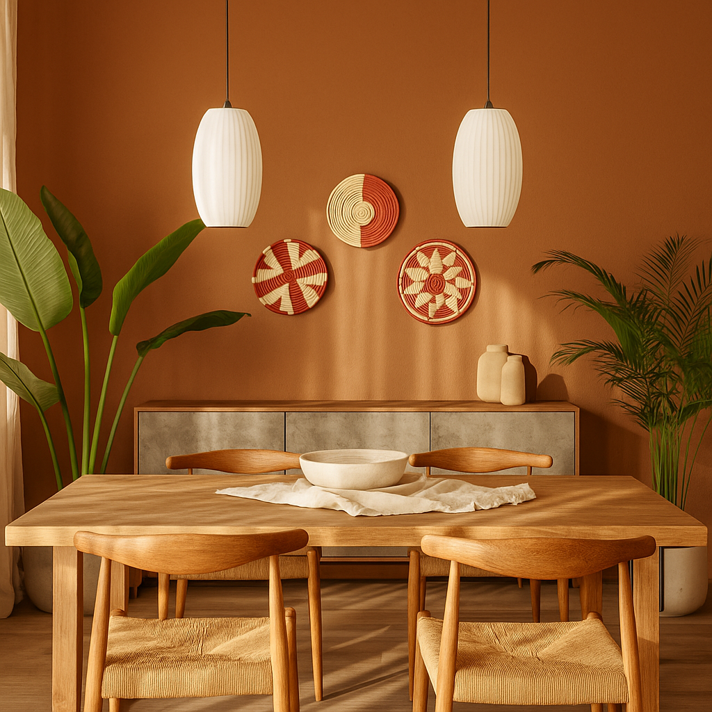 Sabai Grass Mandala Wall Plates